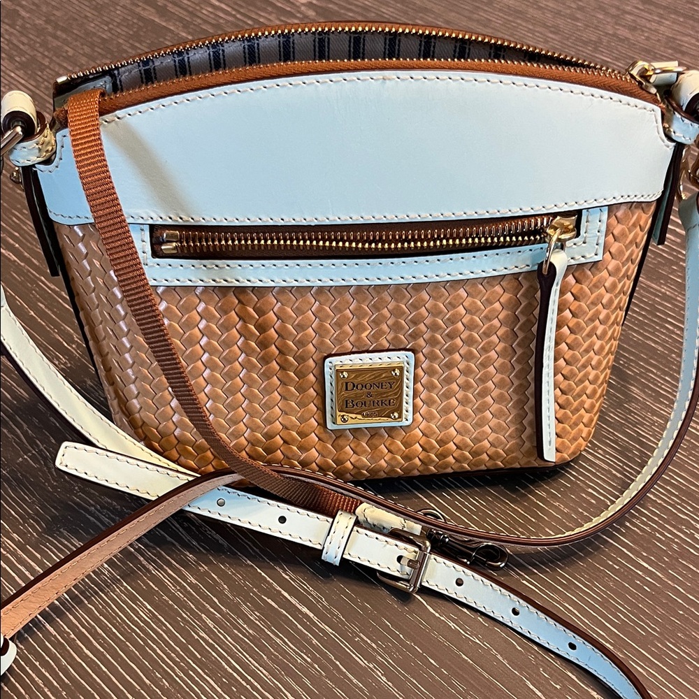 Dooney & Bourke Beacon Pale Blue Crossbody Bag